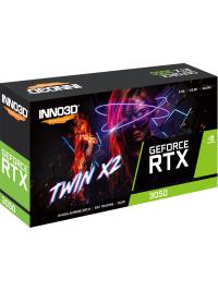 INNO3D RTX3050 v2 Twin x2 8GB 128Bit GDDR6 -LHR 1xDP+1xHDMI+ 1xDVI